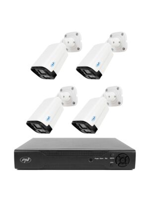 Balík video sledovania NVR PNI House IP716 a 4 kamery PNI IP125 s IP, 5MP