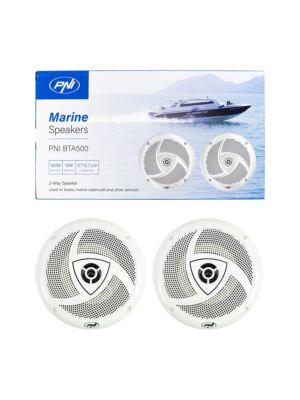 Koaxiálne reproduktory pre lode PNI BTA500, 100W, 12,7 cm, sada 2 ks