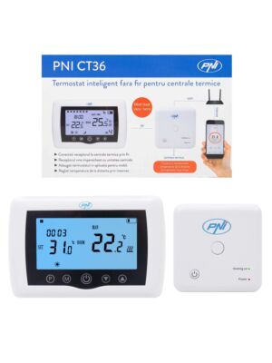 Inteligentný termostat PNI CT36 bezdrôtový