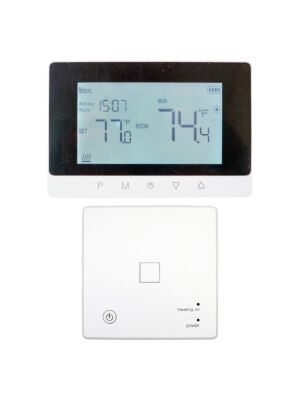 Bezdrôtový inteligentný termostat PNI CT50S PRO s WiFi pre vykurovacie systémy, minimálna hysterézia 0,1 °C, ovládanie cez Tuya