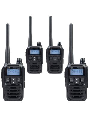Sada 4 prenosných rádiových staníc PNI DMR