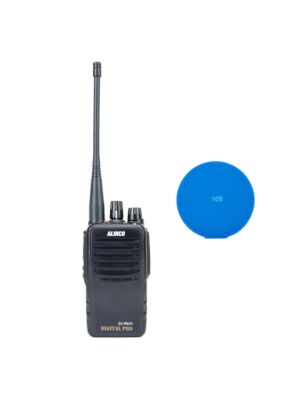 Súprava prenosnej rádiovej stanice PNI Alinco DJ-PAX4, PMR446, Dual Mode Analog and Digital, VOX, TOT, IP67, 1800mAh batéria