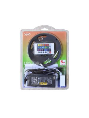 Interiérové LED PNI D-Light 60RGB Flexibilné 60 LED / m 12V 5m s diaľkovým ovládaním