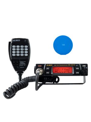 Súprava VHF rádiostanice PNI Alinco DR-CS-10, 136-174 MHz, 200 kanálov, DMTF, 13,8 V + darček Sticky Pad Blue
