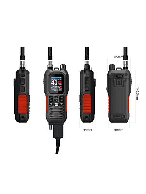 Prenosná CB rádiová stanica PNI Escort HP 102, multištandardná, 4 W, 12 V, AM-FM, NRC, Dual Watch, Roger Beep, ASQ SQ nastaviteľná