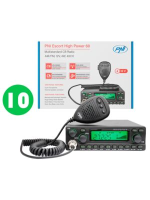 Basy s 10 ks CB rádiostanice PNI Escort High
