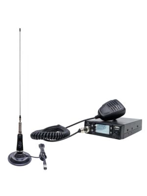 Balík rádiovej stanice USB CB PNI Escort HP 9700 a anténa CB PNI LED 2000 s magnetickou základňou