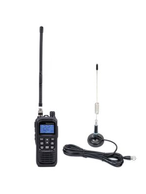 PNI Escort HP 92 Multi Standard 4W, 12-24V AM-FM Prenosný balík CB rádiovej stanice s PNI ML29 CB anténou s magnetom