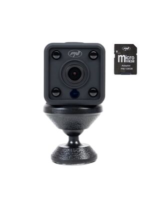 Balíček Mini špionážna kamera PNI SafeHome PT945M 1080P WiFi, ovládanie cez Tuya Smart + pamäťová karta Micro