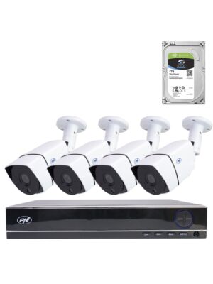 Sada pre video monitorovanie PNI House PTZ1300 Full HD AHD - NVR a 4 2MP Full HD 1080P vonkajšie kamery s 1Tb HDD vrátane...