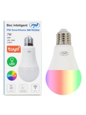 Inteligentná žiarovka PNI SmartHome SM7RGBW LED 7W