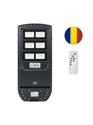 Sada pouličných lámp PNI SL220 200W so vstavaným solárnym panelom + darčeková samolepiaca podložka s vlajkou