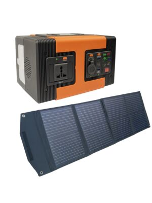 Elektráreň PNI GreenHouse SP606 42Ah 537,6Wh 600W so solárnym panelom 80W