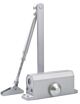 Hydraulický tlmič dverí s nastaviteľným ramenom PNI AM450S na zatváranie dverí 25 - 45 kg