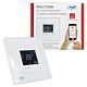 Inteligentný WiFi termostat PNI CT26W pre elektrické podlahové kúrenie alebo čerpaciu skupinu, podlahový senzor súčasťou balenia, 10A, m