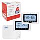 Bezdrôtový inteligentný termostat PNI CT410 PRO s WiFi, 2-zónové ovládanie cez internet, pre vykurovacie systémy, čerpadlá, elektrické...