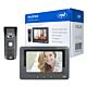 PNI DF930 video interkom s 1 monitorom, 7 palcový LCD displej, 800x480, elektromagnetický výstup yala, čierna