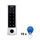 Package PNI DK350 Access Control Keyboard s Wi-Fi Tuya App a 10bc Tag TEM01 125 KHz 64 bit