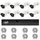 Balík video sledovania s 8 kamerami a 20 metrovými káblami je súčasťou balenia