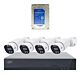 Sada pre video monitorovanie PNI House IPMAX POE 8, NVR so 4 kamerami a 1TB HDD PNI SafeHouse