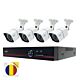 Sada pre video dohľad AHD PNI House PTZ1500 5MP DVR - 4 kamery a lepiaca podložka