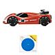 Silvercloud RedOne Sports Car Toy Pack s Sticky Pad Blue Remote Remote je súčasťou