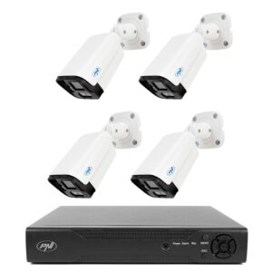 Balík video sledovania NVR PNI House IP716 a 4 kamery PNI IP125 s IP, 5MP