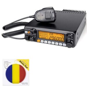 Balík amatérskej rádiostanice PNI Jopix AT-5555N II, AM, FM, SSB a samolepiaca podložka