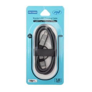 PNI CD600 USB Type-C na Type-C dátový a nabíjací kábel