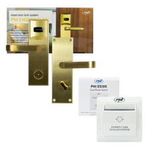 Yala PNI CH2000L Gold Hotel Access Control Package a PNI ES100 Card Switch