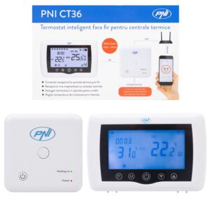 Inteligentný termostat PNI CT36 bezdrôtový