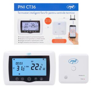 Inteligentný termostat PNI CT36 bezdrôtový