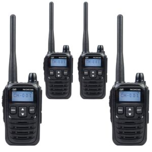 Sada 4 prenosných rádiových staníc PNI DMR