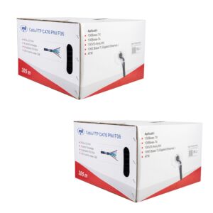 Box 2 Rolls x 305m FTP kábel CAT6 PNI F06