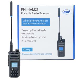Prenosný rádiový skener PNI HAM27
