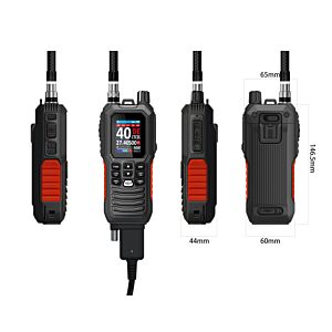 Prenosná CB rádiová stanica PNI Escort HP 102, multištandardná, 4 W, 12 V, AM-FM, NRC, Dual Watch, Roger Beep, ASQ SQ nastaviteľná