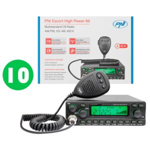 Basy s 10 ks CB rádiostanice PNI Escort High