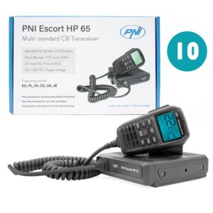 Krabica s 10 ks CB rádiostaníc PNI Escort HP 65