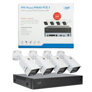 Súprava video sledovania PNI House IPMAX POE 3
