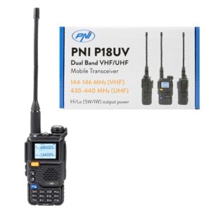 Prenosná VHF/UHF rádiostanica PNI P18UV, dualband