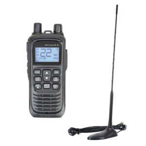 Prenosná CB rádiostanica PNI Escort HP 92 multi štandard 4W, 12-24V AM-FM s CB anténou PNI Extra 45 s magnetom