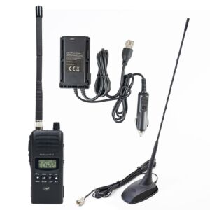Balík CB rádiostanice PNI Escort HP 72 s napájacím adaptérom a anténou PNI Extra 48