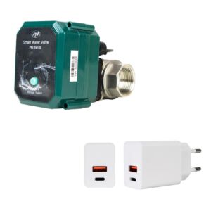 Inteligentný vodný ventil PNI SV180 a napájací balík PNI CHG300