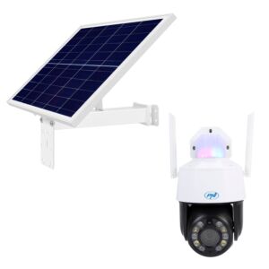 Bezdrôtový balík kamier pre video dohľad PNI House IP575 a fotovoltaický solárny panel PNI PSF6020A