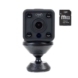 Balíček Mini špionážna kamera PNI SafeHome PT945M 1080P WiFi, ovládanie cez Tuya Smart + pamäťová karta Micro