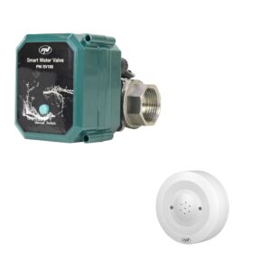 Súprava proti záplavám Inteligentný vodný ventil PNI SV180 s pripojením Wi-Fi + inteligentný detektor záplav PNI Safe H