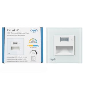 PNI WL100 LED svietidlo pre osvetlenie schodov
