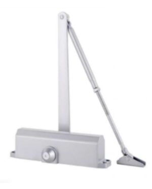 Hydraulický tlmič dverí s nastaviteľným ramenom PNI AM1500S na zatváranie dverí 100 - 150 kg
